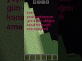 endi yeşillendiriyorum gün 4 fikri aldığım kanal adal Minecraft ama eğlenceli
