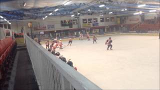 oakleys first goal for u14 Junior Raiders aged 10