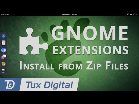 How To Install GNOME Extensions with Zip Files