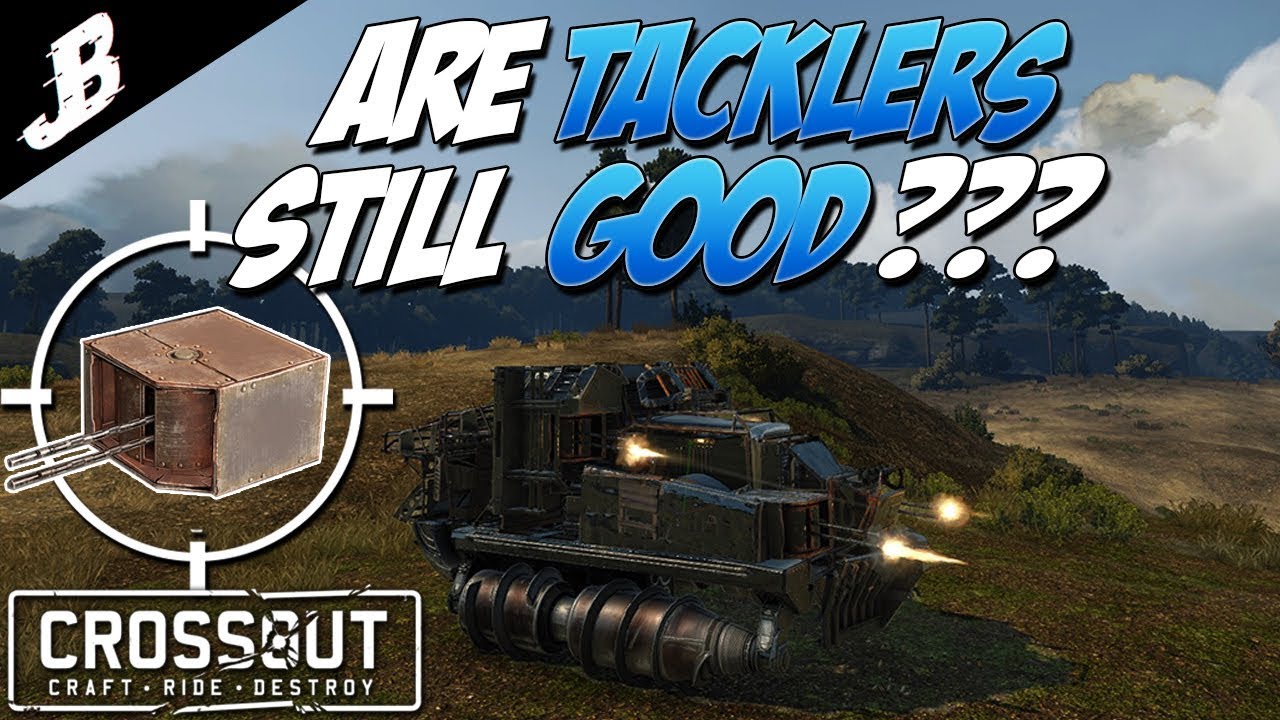 Crossout - Are Tacklers Still Good?? Quad Tackler build( Crossout Gameplay)