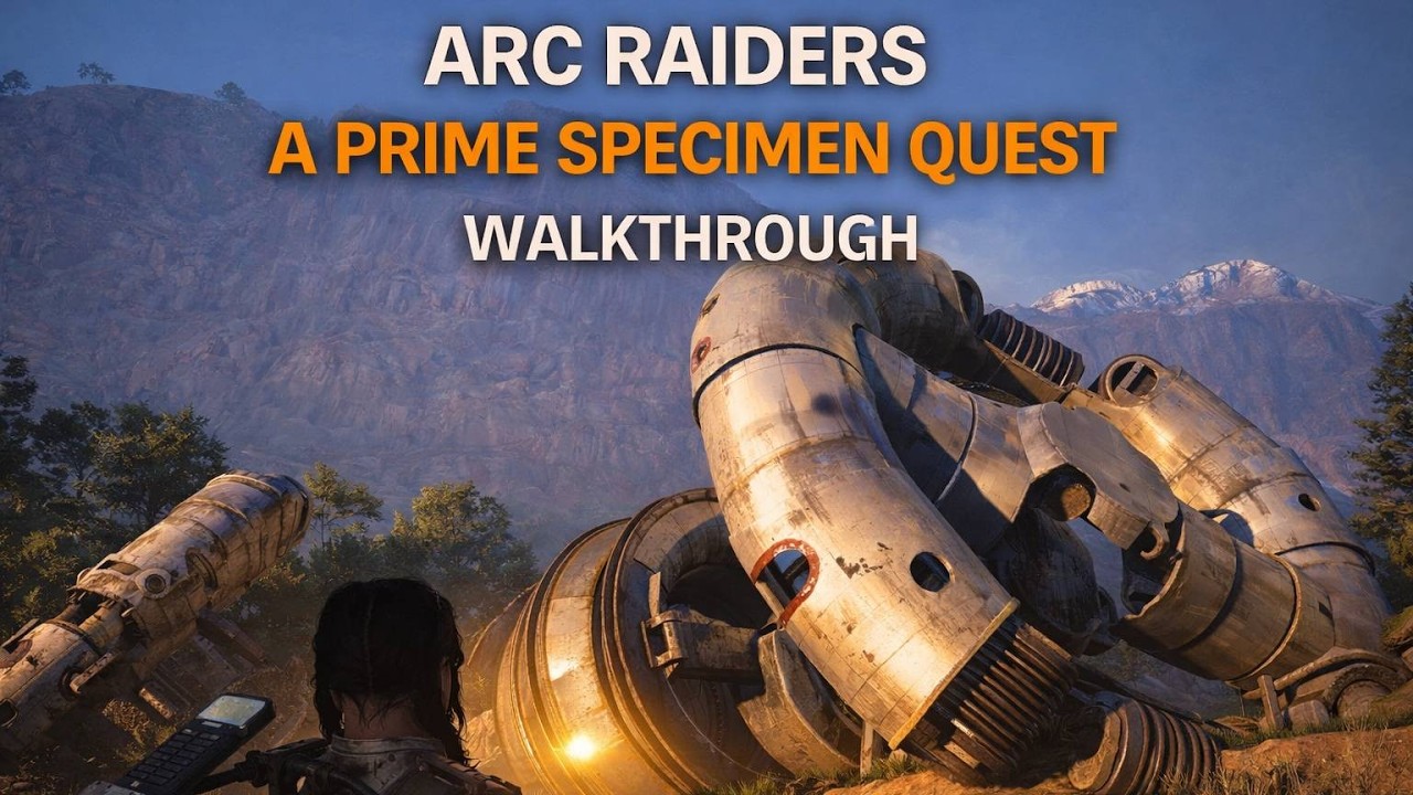 Arc Raiders: A Prime Specimen Quest Walkthrough (Full Guide)