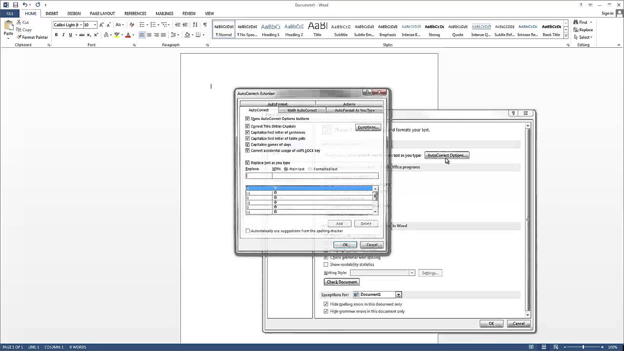 turn off formatting in word 2018