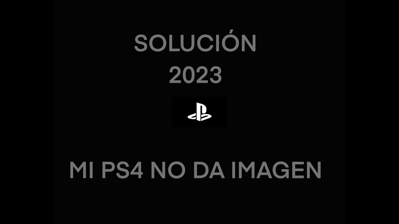 Details 48 ps4 muestra el logo y queda en negro