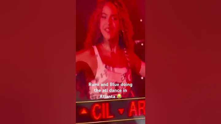 They’re having so much fun on the tour 😂 #cowboycartertour #rumi #blueivydancing #atlanta #beyonce