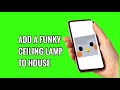How to Add a Funky Ceiling Lamp to House on Finch