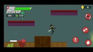 Stickman Vs Zombie - Gameplay Walkthrough Part 4 - Chapter 4 - Haunted Manor