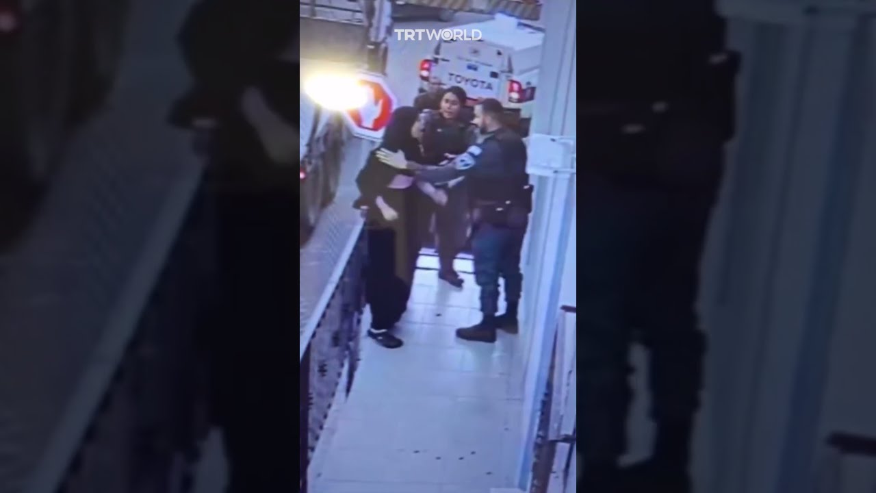 Israeli Forces Attack Palestinian Woman And Remove Her Headscarf