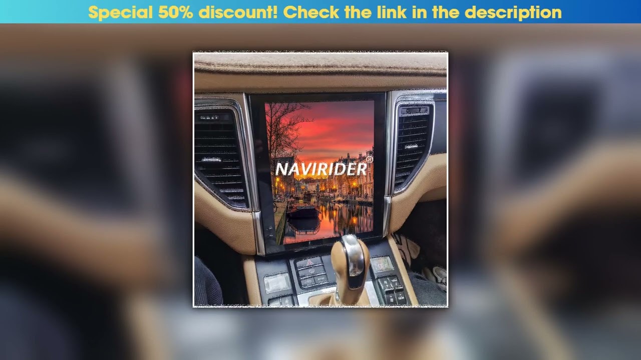 Best Seller For Porsche Macan 2011-2017 Tesla Vertical Screen Android 13 8G+128GB 2din Car GPS Navi