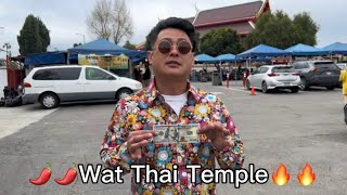 Cheap Thai Street Food in Los Angeles | Wat Thai Temple