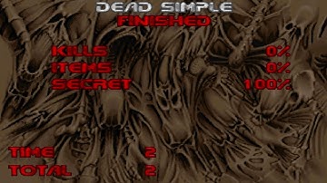 [TAS] Doom II MAP07 (Dead Simple) in 0:02 (2.86) (23 feb 2020)
