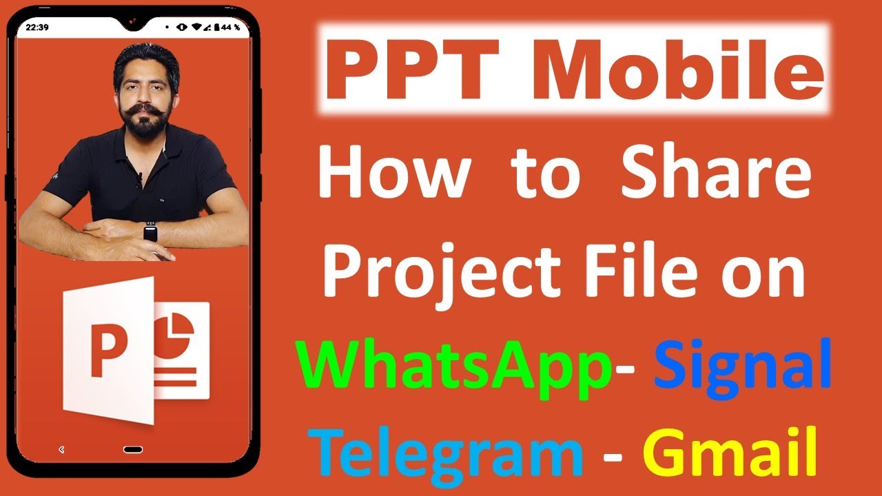 how to share a powerpoint presentation on whatsapp web