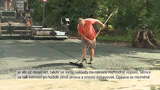 U Neratovic pokračuje oprava silnice