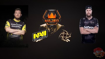 Na`vi vs NiP Faceit London major 14.09.2018