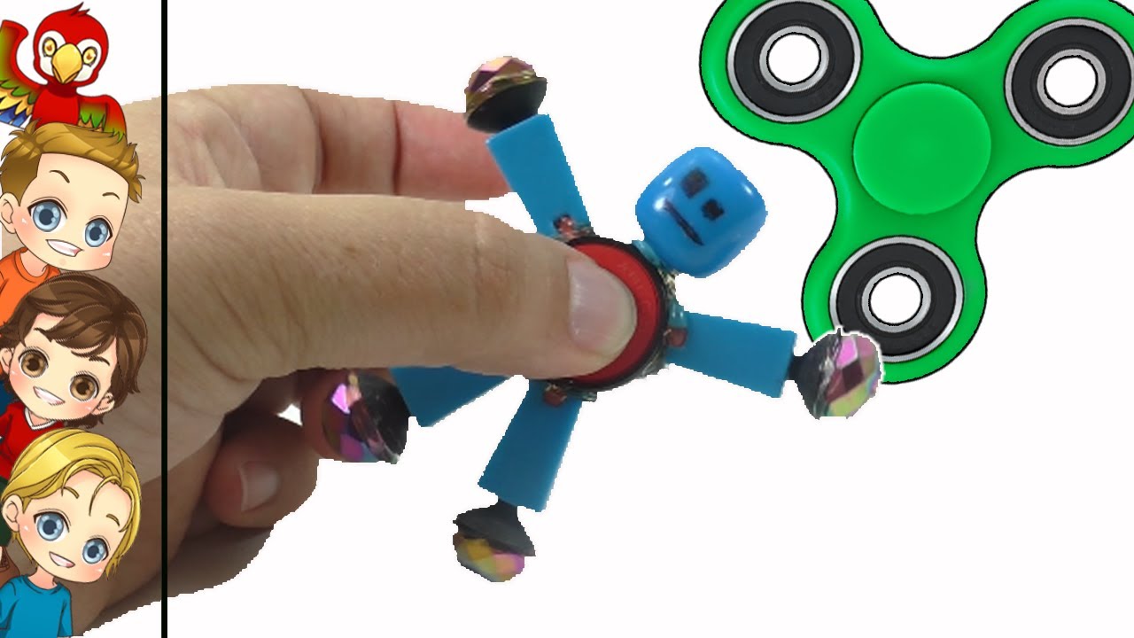 DIY #Stikbot Fidget Spinner | How to Make Stikbot Fidget Spinner | Stikbot Is a Fidget Spinner - YouTube