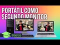 Tu PORTÁTIL como SEGUNDO MONITOR: fácil y sin cables