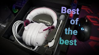Unboxing HyperX Cloud 2 Pink White Edition