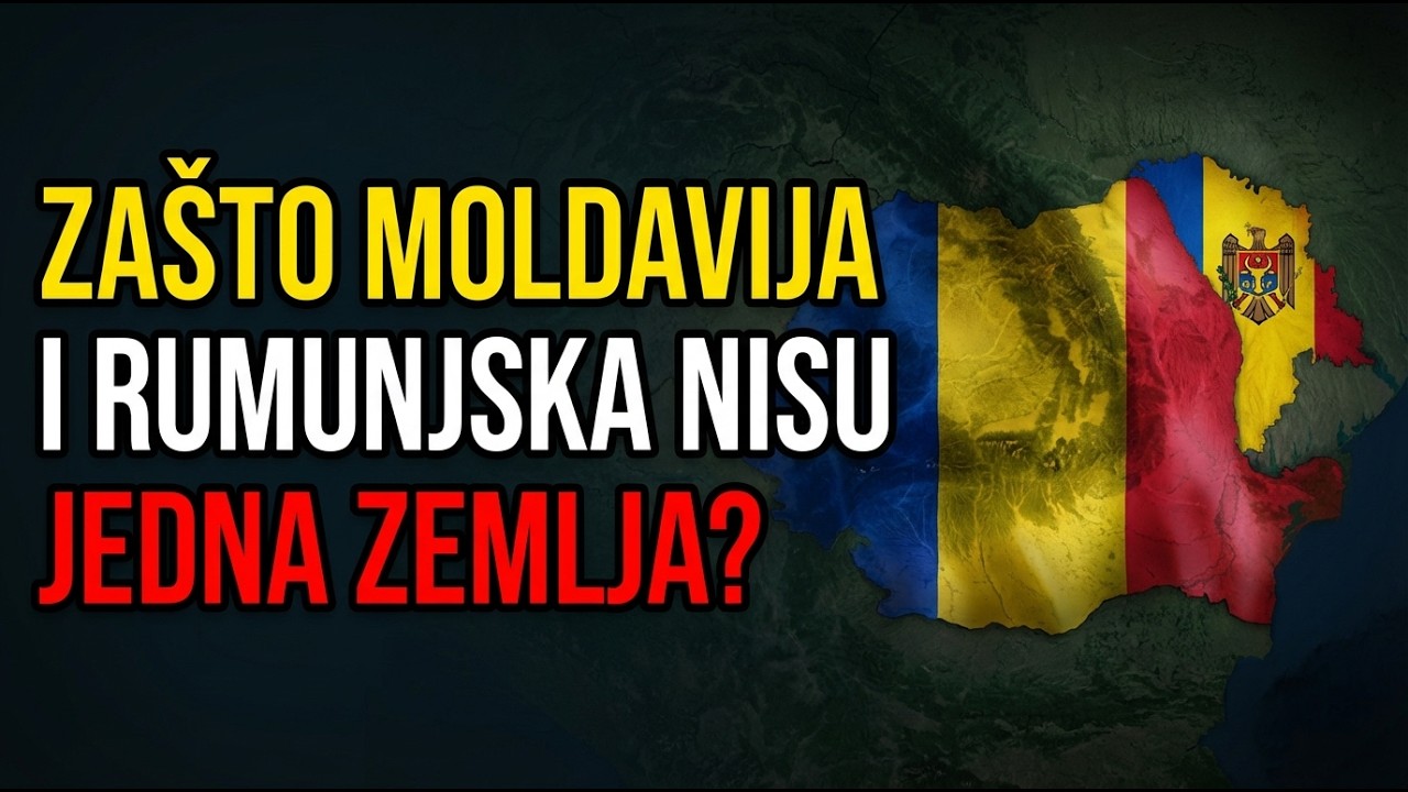 ZAŠTO MOLDAVIJA nije dio RUMUNJSKE? | Teške Teme