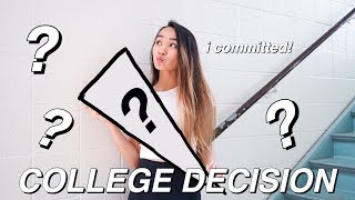 my college decision 2019 ✰ revealing where i am going to college!