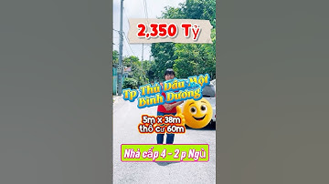 Nhà cấp 4 2 p Ngủ tại Định Hoà Tp TDM Bình Dương nay là P Chánh Hiệp To Hồ Chí Minh 187m2 2,350 tỷ