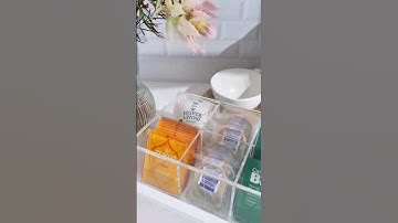 our new tea box 😍 #storagehacks #organization #kitchenhacks #homeorganization