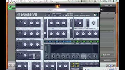 Massive Tutorial: Filthy vowel bass. Dubstep ( xKore Skrillex )
