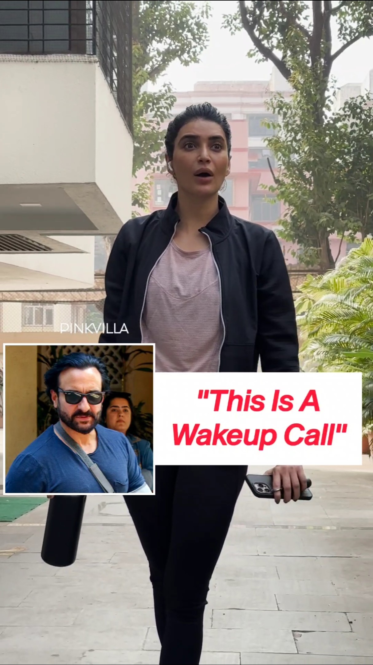 Karishma Tanna REACTS After Saif Ali Khan Gets ATTACKED By A Robber | #shorts #bollywood #news