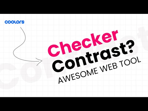 Contrast Checking Tool for Better UI Design | How To Use