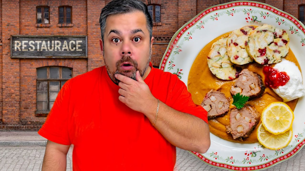 RESTAURACE V TOVÁRNĚ? Jídlo v LUXUSU ale ceny jako v JÍDELNĚ! Poklad ve SLANÉM!