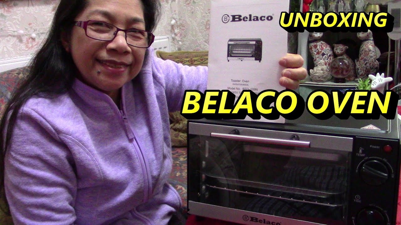 belaco mini 9l toaster oven