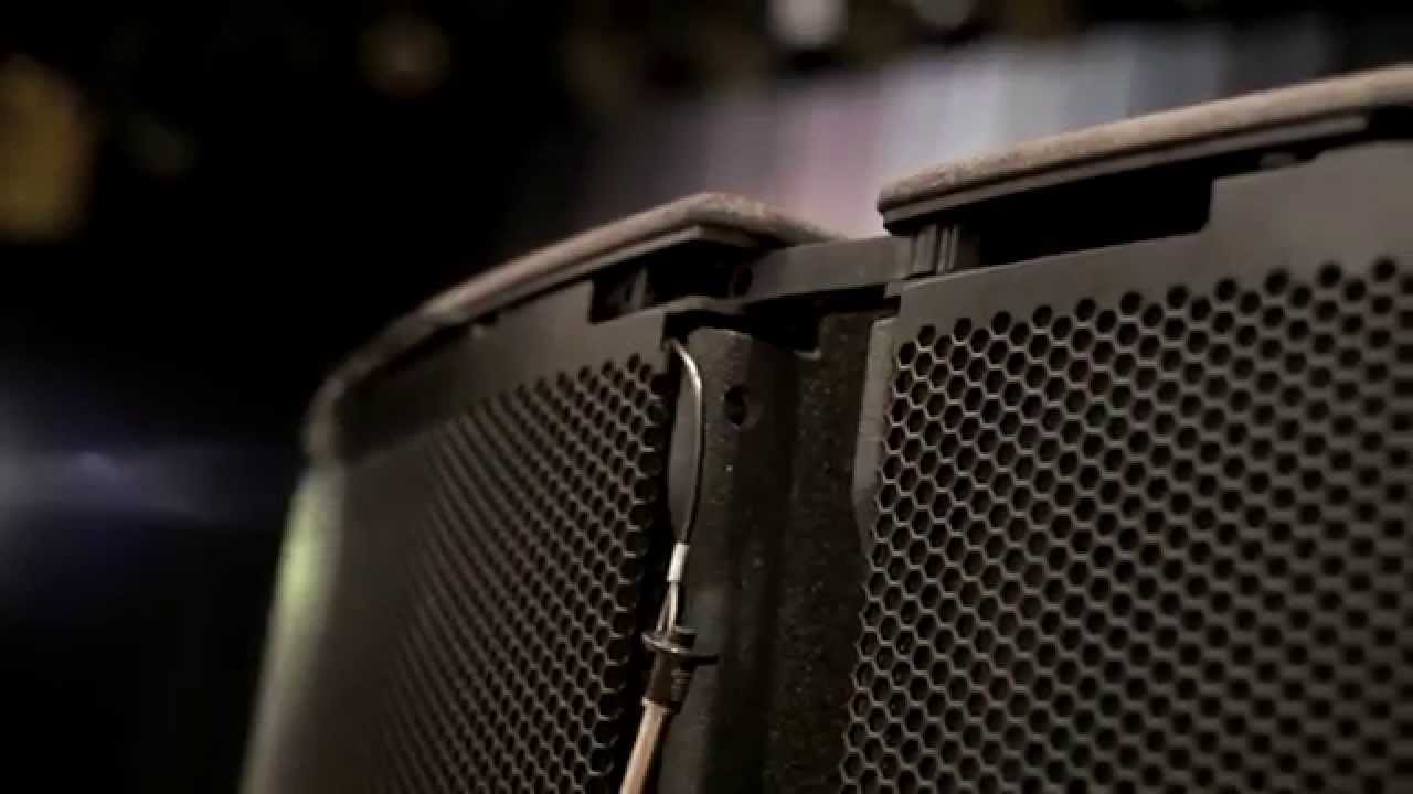 Тестирование горизонтального массива RCF TTP5-A