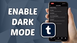 How to Enable Dark Mode in Tumblr How to Enable Dark Mode in Tumblr