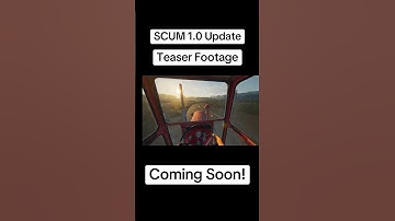 SCUM 1.0 Update Teaser Footage #scum #scumgame #scumgameplay #scumupdate  #shorts
