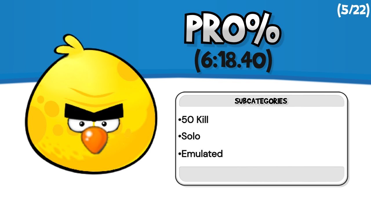 Pro% [50 Kill, Solo, Emulated] in 6:18 (WORLD RECORD) - Chick Chick Boom