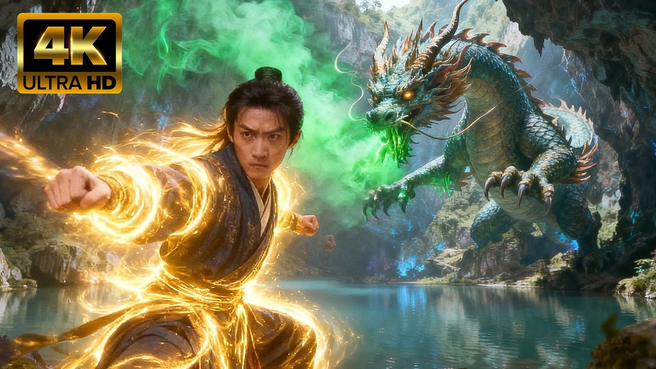 【2025武俠電影】上古巨蟒甦醒吞天滅地，廢柴少年覺醒神力，一招鎮壓全場！#chinesedrama  #movie #功夫 #动作 #kungfu #电影 #武侠