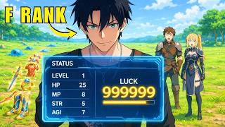 He Was the Unluckiest F-Rank… Then a System Bug Gave Him 9999 Luck! - Manhwa Recap