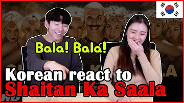 Shaitan Ka Saala Reaction By Korean│Housefull 4│Bala Song Reaction│Akshay Kumar, Sohail Sen