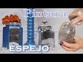 Como decorar tarros de cristal con pintura efecto espejo. Reciclar frascos de vidrio