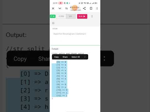 Php str_split and chunk_split