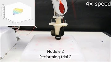 Robotic Palpation -  vertical trial