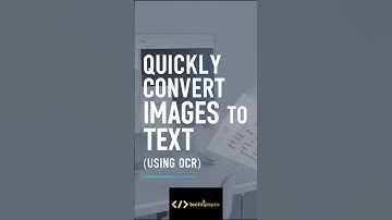 Quickly Convert Images to Text (Using OCR)  #techtipspro