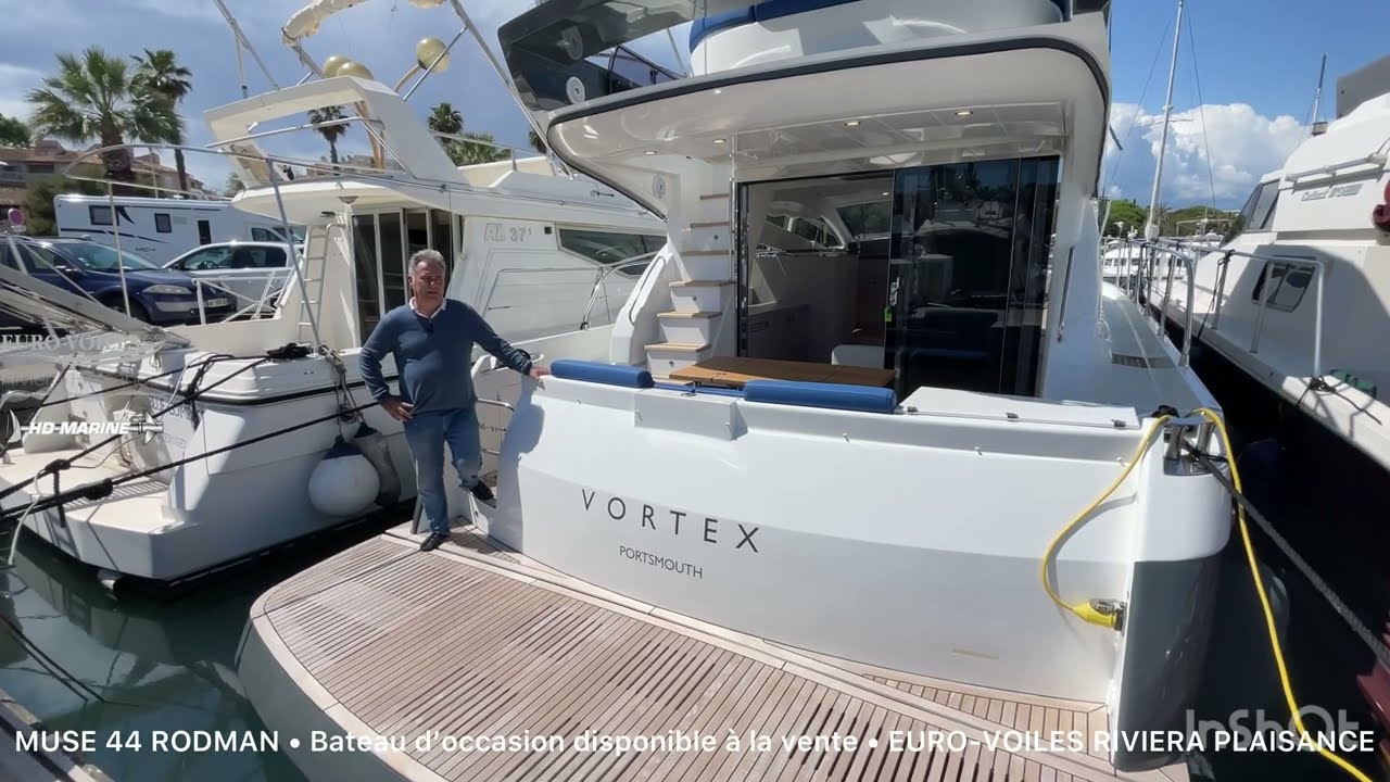Rodman Muse 44 - Yacht Flybridge disponible à la vente d'occasion Euro-Voiles Riviera Plaisance