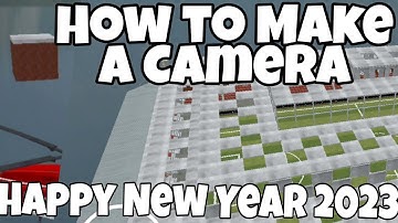 How to Make a Camera in Sandbox 3D | Happy New Year 2023