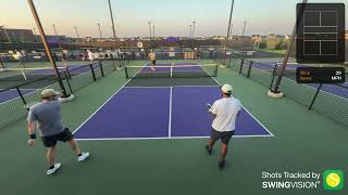 4.5+ Open Play - Eric & Miguel vs Joe and Al - Game 1