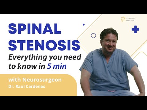 Spinal Stenosis in 5 min. Everything you need to know