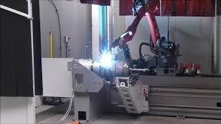 Welding Of The Backbone Tube Segment Of The Tatra Truck