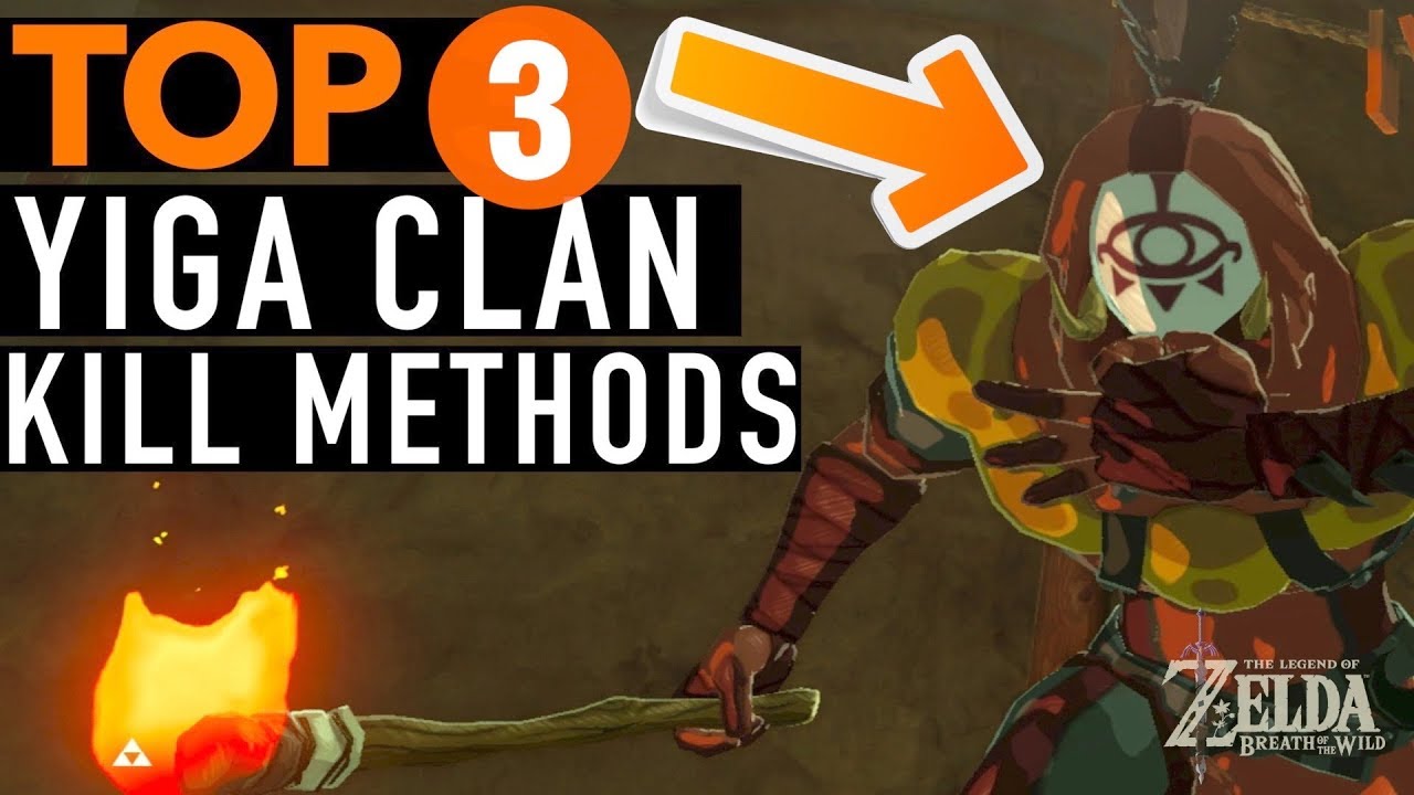 The Three Best Ways To Massacre The Yiga Clan Hideout In Zelda Breath Of The Wild