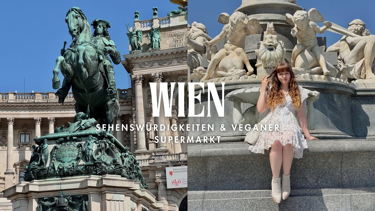 Wien Vlog 🇦🇹 Sehenswürdigkeiten & veganer Supermarkt in Österreich | Balkan Roadtrip Tag 2