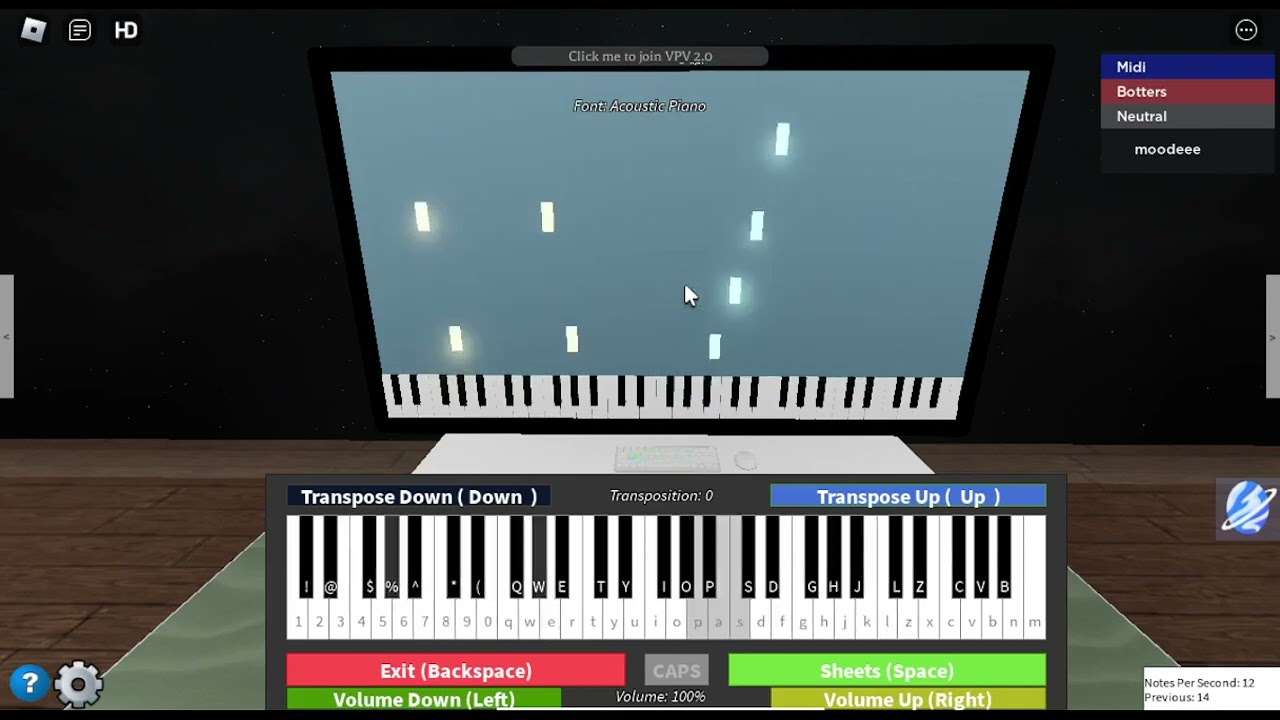 Roblox Piano Sheet RUSH E Song YouTube 