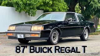 Got my hands on a Super Rare 1987 Buick Regal T package