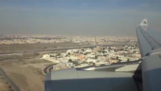 Qatar Airways A330-300 A7-AED Landing at Dubai DXB